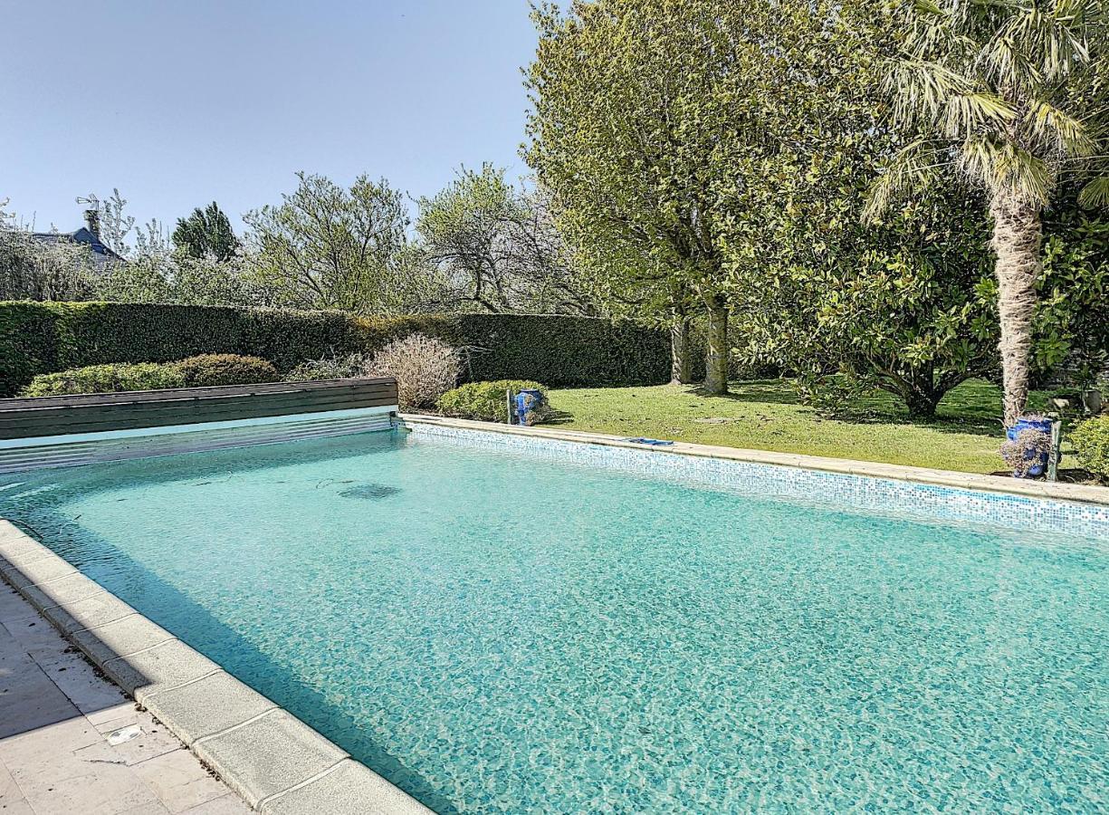 Gite De Charme "La Maison Saint-Leonard" Avec Piscine, Spa, Vue Sur Le Mont Saint-Michel Vains Buitenkant foto
